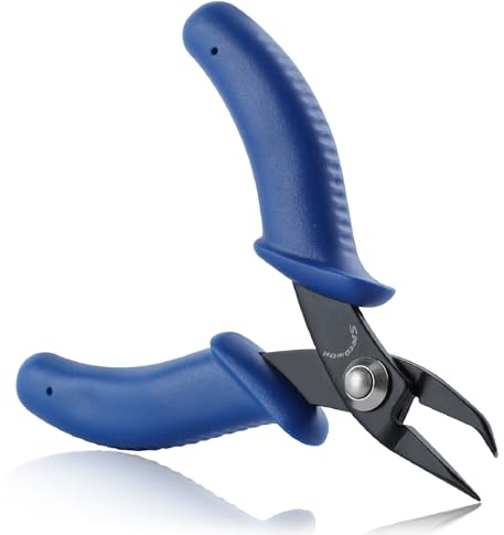 SPEEDWOX Mini Split Ring Pliers for Jewelry Making - Keychain Pliers for Opening Split & Jump Rings - Opener for Necklaces & Bracelets
