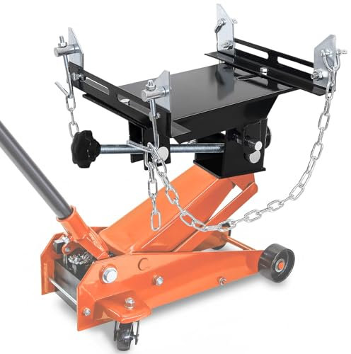Adaptador de gato de transmisión para automóviles, camiones y otros vehículos, adaptador de gato de transmisión universal de 1/2 tonelada, adaptador de extracción de caja de cambios de carga de 1000
