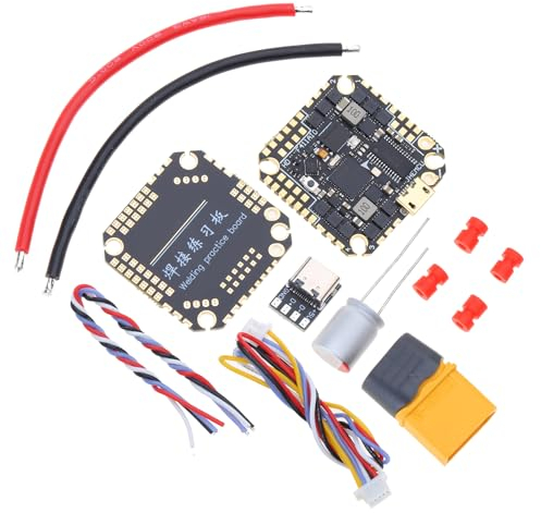 GHF411AIO F411 2-6S Flight Controller Builtin 40A 2-6S Brushless For FPV-Racings Drones Traverses F411 2-6S Brushless Control