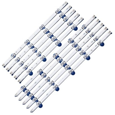 OVARIA Tira De LED For Iluminación Trasera Compatible con For LG 49LB620V 49lf640v 49lb6250 49LB552 49LB629V 6916l-1788A 6916l-1789A 49LF620V 49UF6430 49LB5500 retroiluminación del televisor