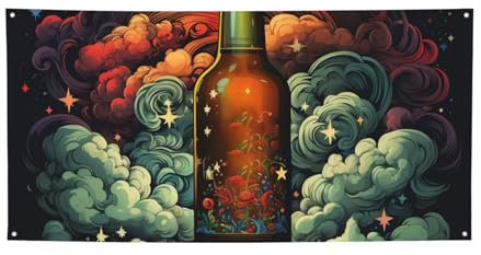 Bier-Banner, Party-Dekoration, personalisierbare Schilder, Hintergrund, Banner, Geburtstagsparty, Hintergrunddekorationen, Schild, Innen- und Außenbereich, Wanddekoration, 180 x 89 cm