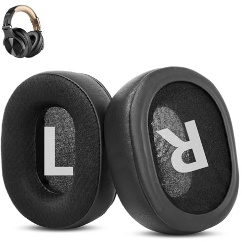 ACCOUTA Ohrpolsterkissen kompatibel mit OneOdio A70 A71 Kopfhörern Headsets Ohrpolsterersatz mit strapazierfähigem und atmungsaktivem Stoff/hochdichtem Schaum.