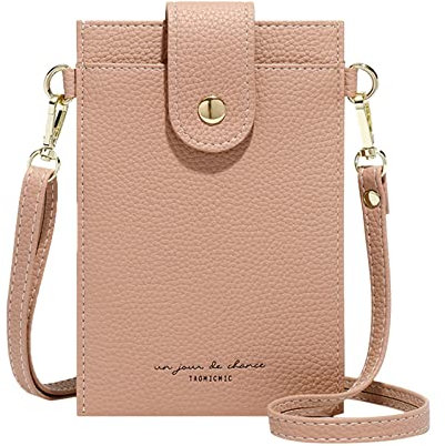 Ledertasche Damen Damen Bauchtasche zum Umhängen modische, frische und süße Boho-Umhängetasche für Damen Strandtasche Damen Damen Handtaschen mittelgroß (Pink, One Size)