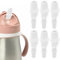OUDQFCJ 6 Pezzi Boccaglio di Ricambio per Bottiglia d'Acqua, Parti di Ricambio per Valvola a Morso, Bottiglia d'Acqua Isolata, Silicone, Ricambi per Borraccia