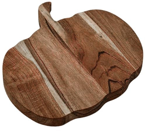 Tagliere di zucca, bordo di salumi di zucca in legno, 13x11.8 taglio di Halloween per verdure di carne frutta, assi per la caduta della cucina Ringraziamento