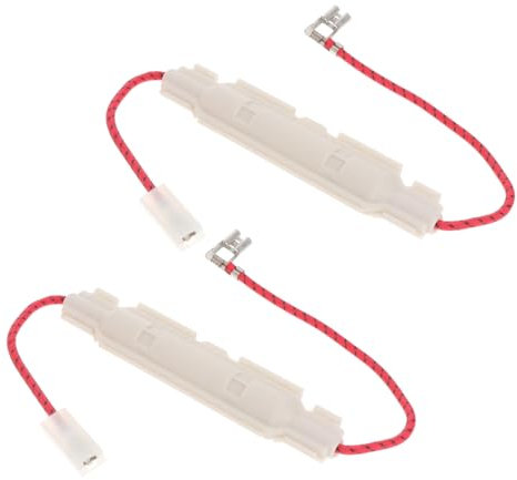 TOPPERFUN 2Pcs Microwave Oven High Voltage Fuse Replacement Compact and Lightweight Microwave Supply High Pressure Fuse for Microwave Repair Craftsmanship and Design