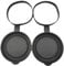 Bortivier 2 Pieces Binoculars Protective Rubber Objective Lens Cap Binocular Best Protect 52-55MM