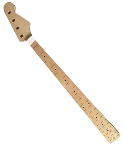 Manches De Guitare Professionnelle Guitare Électrique 4 Cordes Manche Basse 21 Frettes Main Droite Érable Pièces De Bricolage
