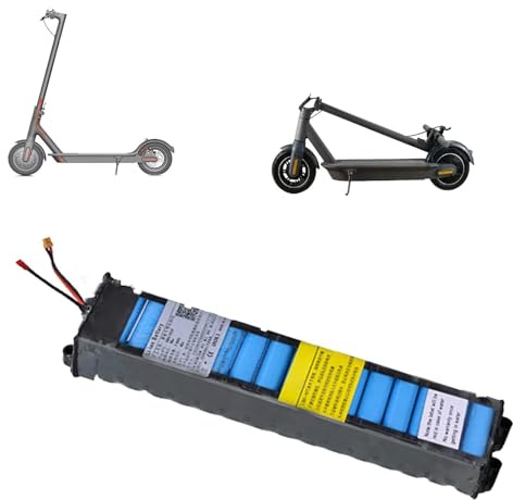 JHKJ Batteria di Ricambio per Monopattino Elettrico da 36 V, 6,6 Ah, 7,8 Ah, 9,6 Ah, Pacco Batteria al Litio da 36 V per Motore Monopattino Elettrico M365 da 0-400 W,36v,7.8Ah