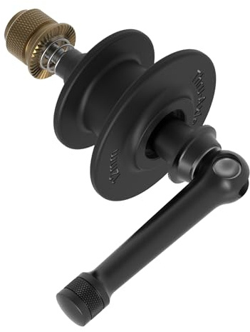 Topeak Kettenhalter Aluminium/Stahl/Composite, Schwarz, kompatibel mit Steckachsen & Schnellspannern, Robustes Fahrradwerkzeug, 10x8,5x4 cm, 15400206