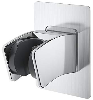 Fealkira Nail Free Handheld Shower Head Holder Shower Adjustable Bracket Wall Mount for Bathroom with Adhesive Stick Disc (Adhesive Holder-02)