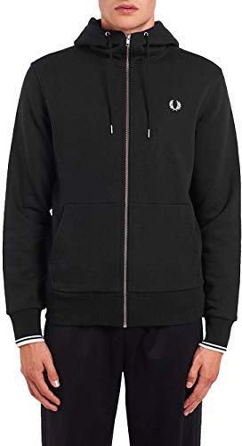 Fred Perry Hooded Zip Through Sweatshirt, Sportjackett - XL