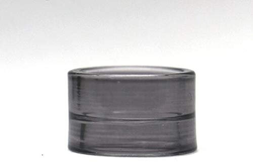 10 Stück Regenbogen/bunter Glasersatz Drip Tip Vape Mundstück gepasst for SMOK TFV16 Behälter (Farbe : Schwarz)