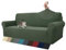 MAXIJIN Jacquard Sofabezug 3 Sitzer 1 Stück Couch Bezug rutschfest Schonbezug Sofa für Wohnzimmer Stretch-bezüge für Hunde Haustiere mit Anti-Rutsch-Schäume (3 Sitzer, Armeegrün)