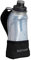Nathan Running Handheld Quick Squeeze. No-Grip Adjustable Hand Strap. 12oz / 18oz / Insulated. Reflective Hydration Water Bottle. (12oz Insulated, Black)