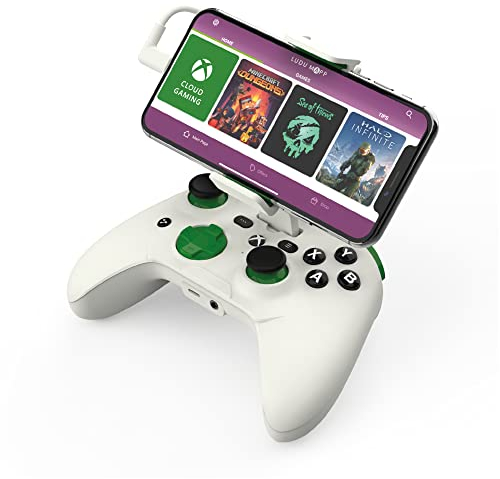 RiotPWR Mobile Cloud Gaming Controller per iOS (Xbox Edition) – Gioco da console mobile sul tuo iPhone – Gioca COD Mobile, Apple Arcade + altro [1 mese Xbox Game Pass Ultimate incluso)