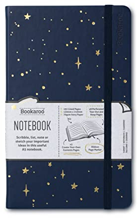IF Moon & Stars - Bookaroo Notebook (A5) Journal