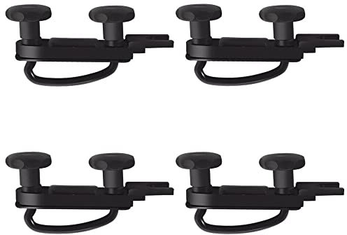 Roof Racks Car Top Luggage Carrier Rails 4pc/set Stainless Steel U-Bolts Clamps Universal Roof Box Car Van Mounting Fitting Kit Car Roof Luggage Accessories