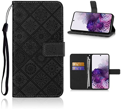 AsWant Cover compatibile con Samsung Galaxy A53 5G, Pelle PU Cellulare Magnetica Custodia per Samsung A53 5G, Flip Cover Protezione Completa Cover A53 5G Samsung (Nero)