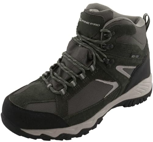 ALPINE PRO ROMOOS | wasserdichte knöchelhohe Outdoorschuhe für Damen und Herren | ausgestattet mit WATERPROOF-Material | stoßdämpfender EVA Zwischensohle und hochwertiger TPR-Sohle