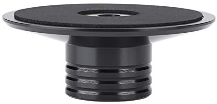 Record Weight Aluminium New Black Record Weight Clamp Lp Turntables Metal Disc Stabilizer Black (Schwarz)