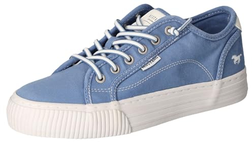 MUSTANG Damen Canvas Sneaker Blau EU 39