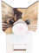 Lwuey Porte Lunettes en Bois,Porte Lunette Rigolo,Support de Lunettes de Soleil,Enfant Adultes Support Lunette Bureau pour Maison Bureau Décoration Cadeau (Chat)