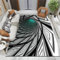 DOBOKS Bereich Teppiche 3D Swirl Print Teppiche rutschfest 3D Illusion Teppich Zuhause Schlafzimmer Matte Stereo Vision Matte Rechteckiger Teppich 3D Geometrische Bodenmatte
