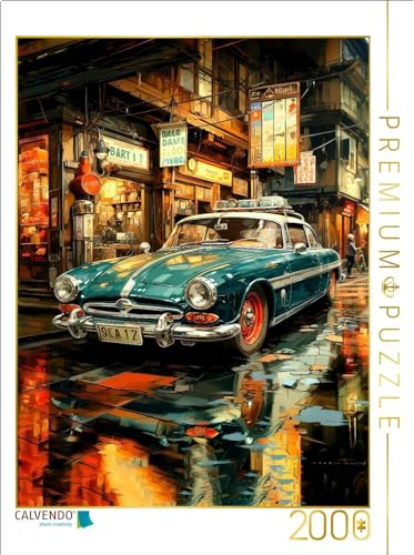 CALVENDO Puzzle Oldtimer | Lege-Größe cm Foto-Puzzle für glückliche Stunden