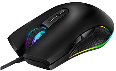 BESTonZON 7 Souris de Jeu Joueur Optique Jeu sur Ordinateur Souris pour Ordinateurs Souris Filaire Souris de Joueur Souris d'ordinateur téléphone Tablette l'ordinateur Console de Jeu