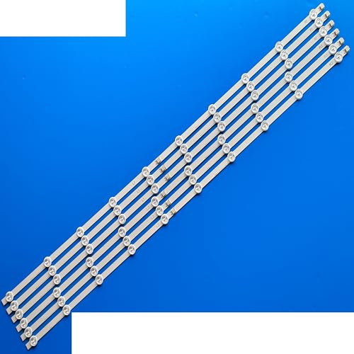 OwlKay 12 Tiras LED for LG 50 TV 50LN5400 50LN577s 50LN570 50LA620v 50LA620s 50LN575S 50LN578 50LA613 50LN5200 50LA620 nuevas