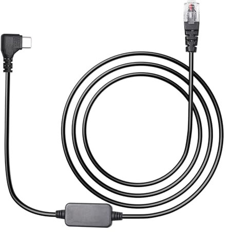 Hodeoo USB-C to RJ11 Power Cord, 4.92Ft Length, Compatible with Escort MAX360 MAX 360c, IX, IXc, 9500 IX,Uniden R1 R3 R7, Beltronics, Cobra, Radenso XP etc.