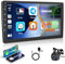 Inefala 2G+64G Autoradio 2 DIN Android 15 con 9 Pollici Touchscreen, Stereo 2 DIN Wireless CarPlay e Android Auto, Radio con GPS WiFi HiFi Bluetooth RDS/FM SWC Mic Retrocamera Mirror Link