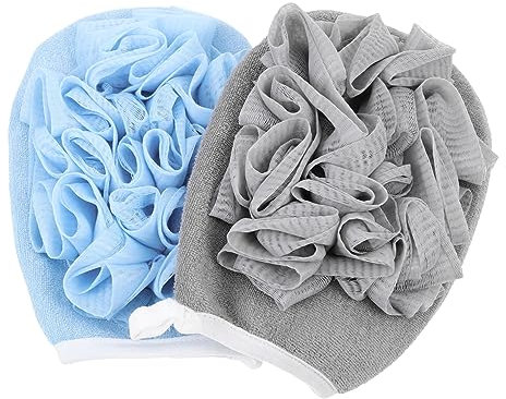 Healeved 2stücke Weiche Und Hautfreundliche Duschball-massagebälle Für Körperreinigung Für Zuhause Und Unterwegs Teilig