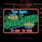 PERSONALISED She Shed Metal Plaque Garden Door Accessory Neon Effect Signs Wall Decor