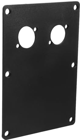 Speaker Terminal Plate 162 * 112 * 3.8mm Black Plastic Accessory | Audio Equipment Part, Easy Installation, Stable Connection, Wide Compatibility