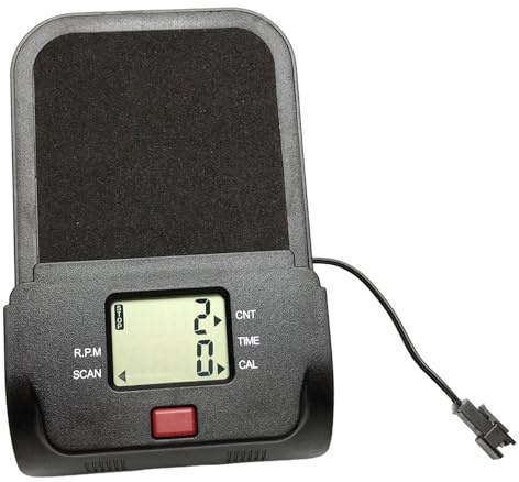 Generic Replacement Screen for Exercise Bike & Rower Machine, Elliptical | Universal Fitness Computer Monitor Display for Stationary Bike, Tracks Time, Speed, Distance, Calories & Odometer.