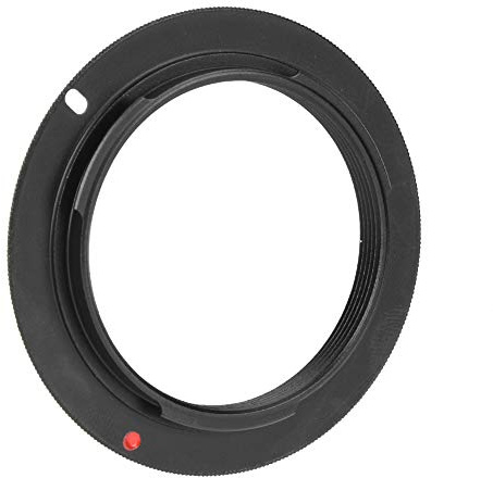 Tomantery Objektivadapterring, Langlebiger und Tragbarer Makro-Umkehrring für M42 auf PK, Extrem Solide und Leicht für Outdoor-Fotografie