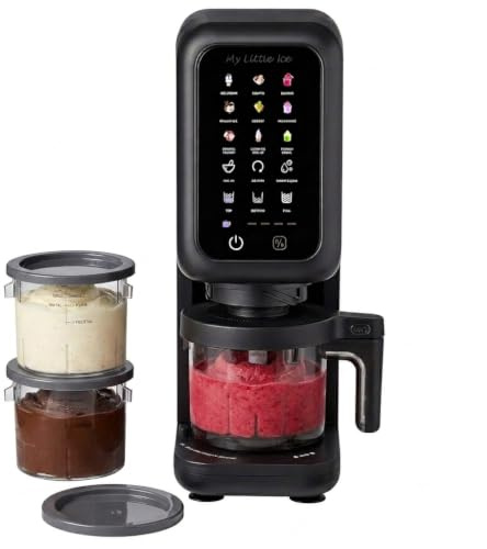 SENYA My Little Ice Eismaschine 700 W – elektrische Eismaschine für die ganze Familie 9 Programme – Eis, Gelato, Sorbets & Milchshakes zu Hause – Mix-In & Re-Spin – BPA-frei SYCP-ICM003
