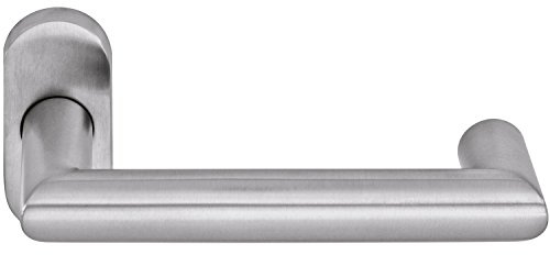 Drückerlochteil PREMIUM 8907 - ohne Rosette, 20,0 mm, Edelstahl matt | Türbeschlag dormakaba