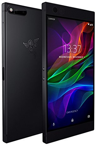 RAZER PHONE: 120 Hz Ultra Motion Display - 64GB Memory - 8GB RAM - Dual Camera - Dual Front-Facing Speakers - Gaming Phone - Black