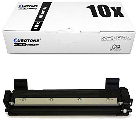 10x Müller Printware Toner kompatibel für Brother DCP 1510 1512 1601 1610 1612 1616 A W NW, TN1050