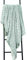 Lancashire Bedding Sherpa Fleece Throw Printed Cable Knit Pattern in Grey