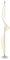 Lucande LED Stehlampe 'Edano' dimmbar (Modern) in Weiß aus Textil u.a. für Wohnzimmer & Esszimmer (1 flammig,) - Stehleuchte, Floor Lamp, Standleuchte, Wohnzimmerlampe, Wohnzimmerlampe