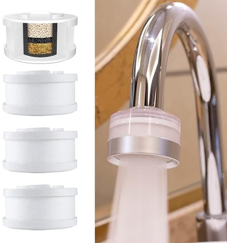 LongLasting Faucet Water Filter for Bathroom Sink .Kitchen Faucet Water Purifier.Hard Water Softener.Relieve Dry, Rough&Itchy Skin, Suitable For Sensitive Skin.Make Skin Smooth &Tender. Tylola TWF-2.0