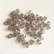 Doppelkegel/Bicone 6 mm 80 Stück - Perlen Kristall Lose Perlen mit Loch 100er Set DIY Basteln mit Loch tschechische Facettiert Beads Schmuck Acryl auffädeln Nieten Steine - Grau