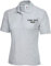 Personalised Embroidered Your Text Ladies Classic Polo Shirt Casual Workwear Partywear Adult Women Gift Top (Heather Grey, M, m)