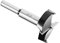 Kozelo Brocas Taladros Brocas - [45 mm] Tungsteno Carburo Barrena Abridor para Madera Muebles Bisagra Carpintería Uso, Ronda Vástago, Negro