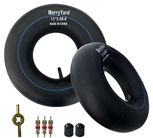 Innenschläuche mit geradem TR-13-Ventilschaft – Ersatz-Rasenmäher-Reifenschläuche für Rasenmäher-Reifen, 33 x 12,7 - 15,2 cm, für Rasenmäher, Quad, Go-Kart, ATV, Hoftraktoren, Schneefräsen, Wagons, 13