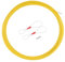 sourcing map Duct Fish Tape Duct Rodder Fiberglass Wire Puller 4.5MM 60M/197FT Wire Cable Running Rod for Pipeline Dredging,Cable Traction,Power Construction Threading Yellow